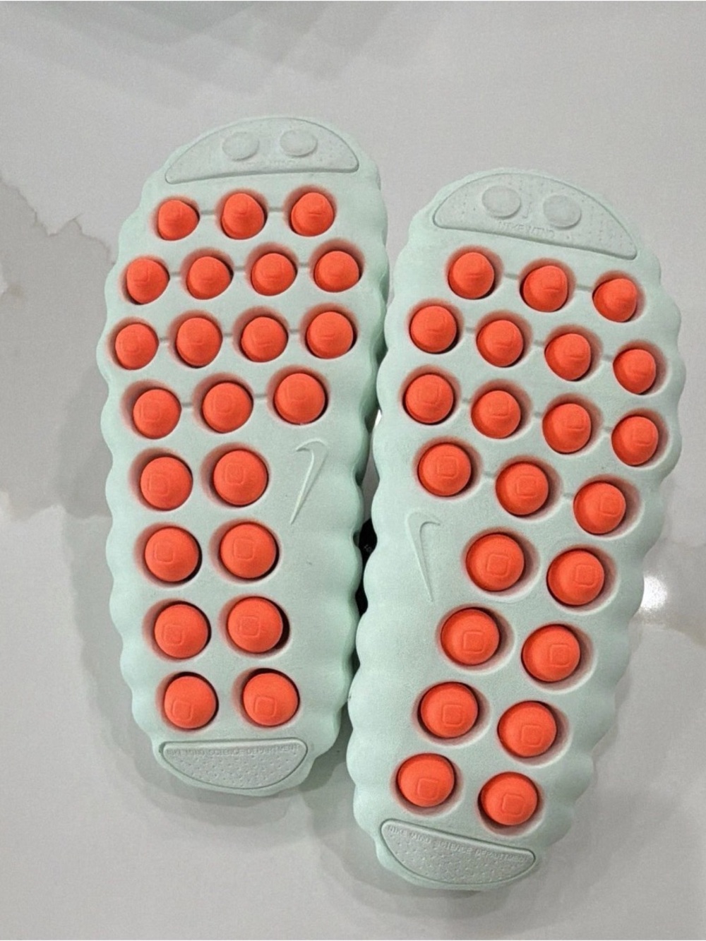 Nike Mind Slides Mint Green - Picture 3 of 4